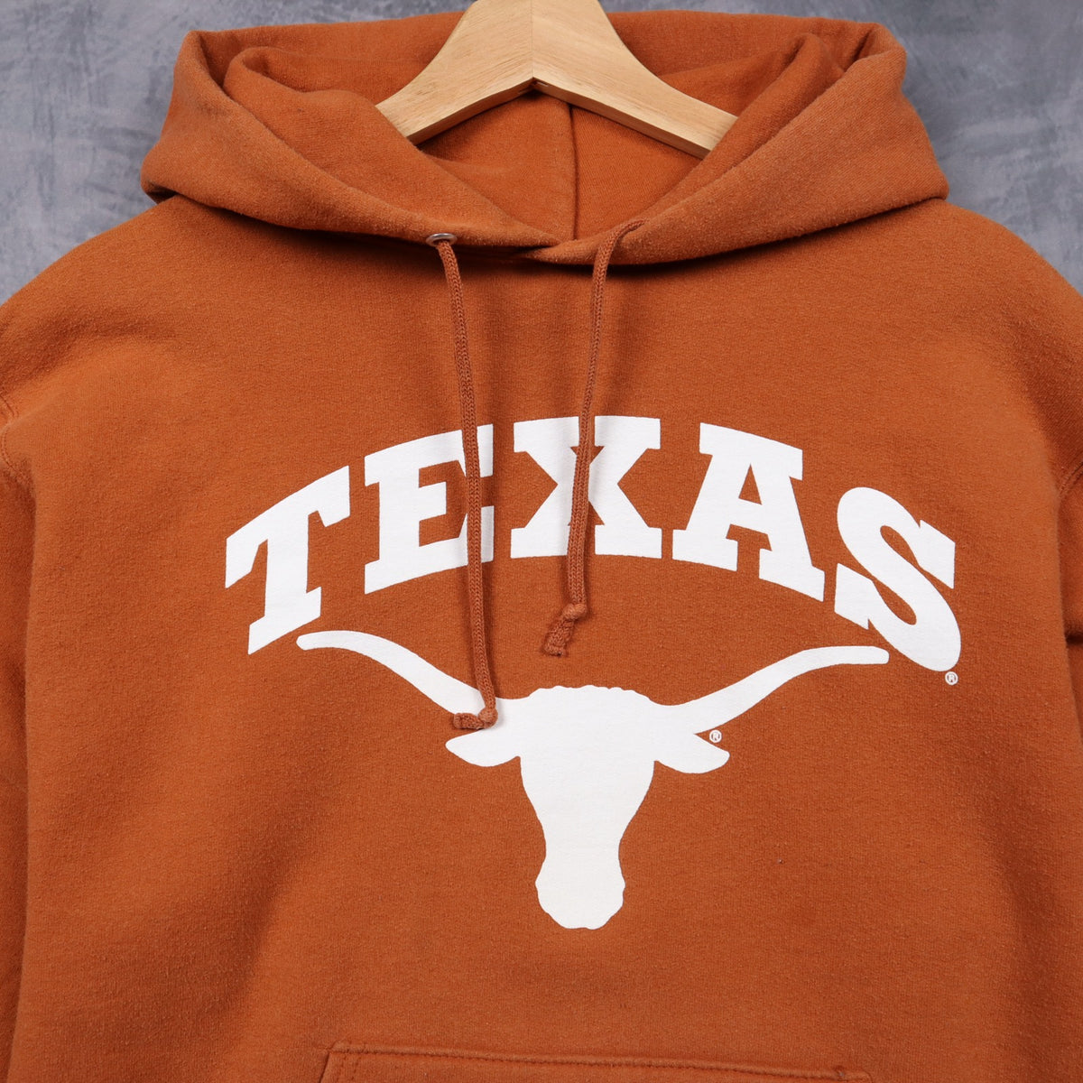 00s Burnt Orange Texas Longhorns Hoodie 5620