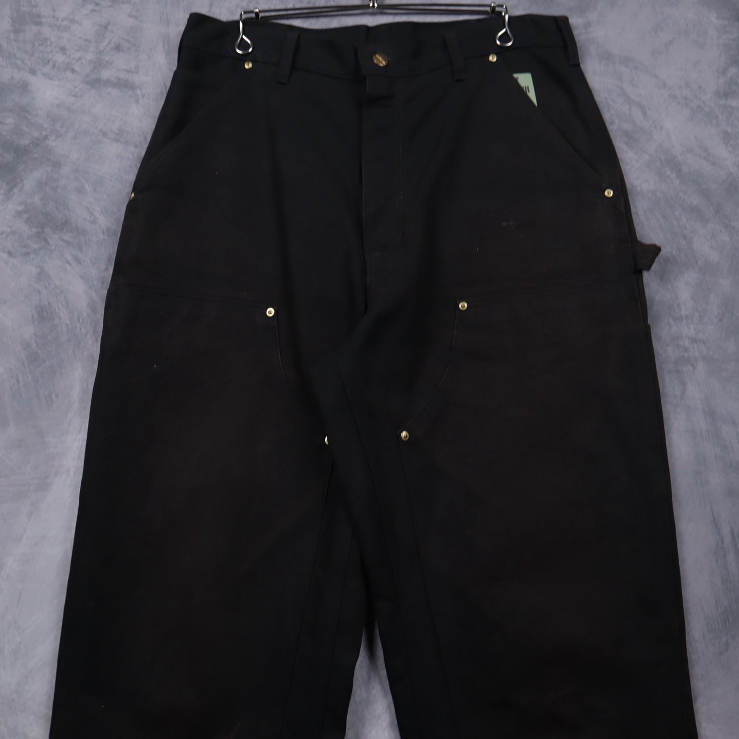 00s Black Carhartt Double Knee Carpenter Work Pants 5087