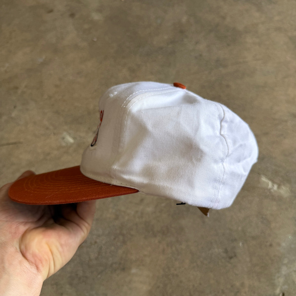 1994 White NCAA Baseball Championship Snapback Hat 5790