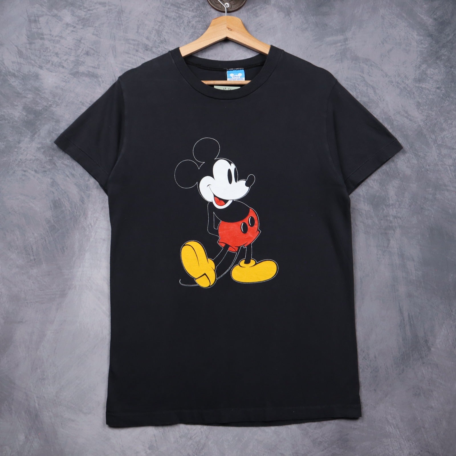 80s Black Disney Mickey Mouse Shirt 5578