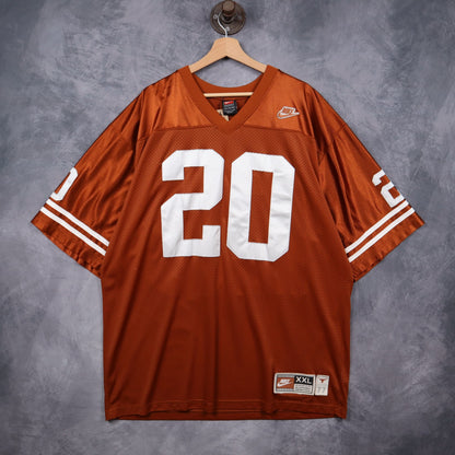 00s Burnt Orange Texas Longhorns Campbell #20 Nike Jersey 5734