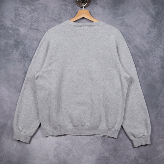 00s Grey Nike Texas Longhorns Soccer Crewneck Sweatshirt 5698