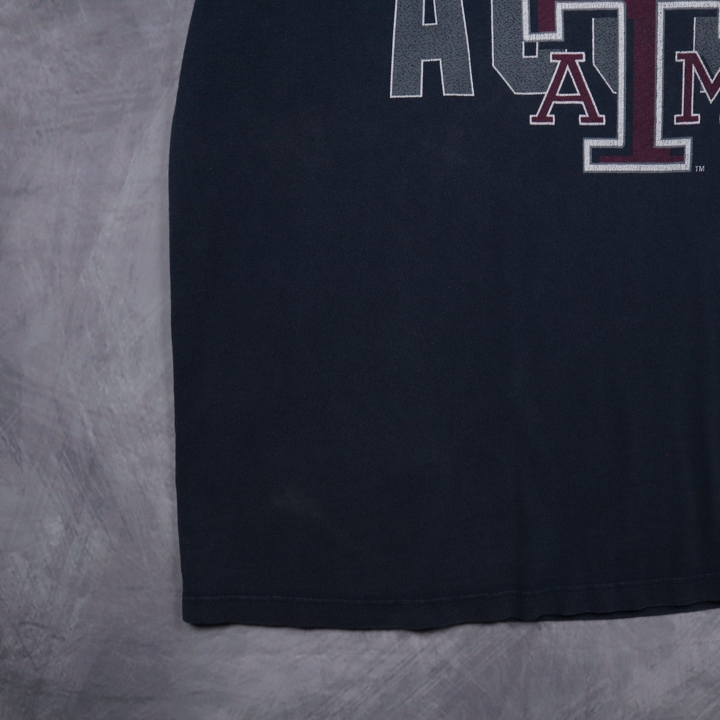 90s Navy Blue Texas A&M University Shirt 4836