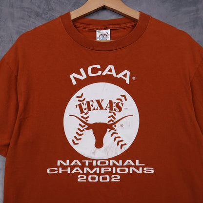 2002 Burnt Orange Texas Longhorns National Champions Shirt 5861