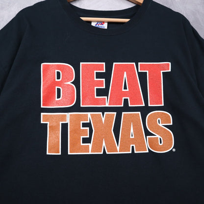 00s Black Texas Tech Red Raiders Beat Texas Shirt 4681