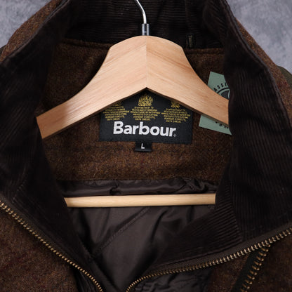 00s Olive Green Barbour Waxed Cotton Jacket 5074