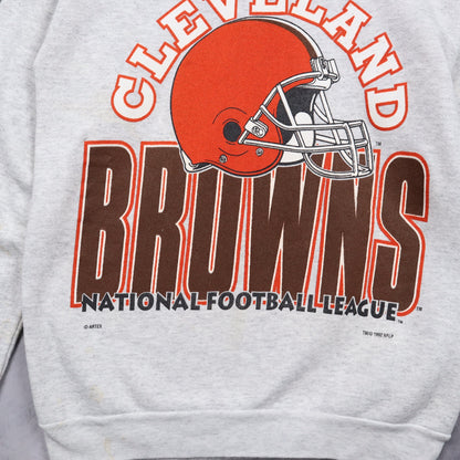 1992 Grey Cleveland Browns Crewneck Sweatshirt 6457