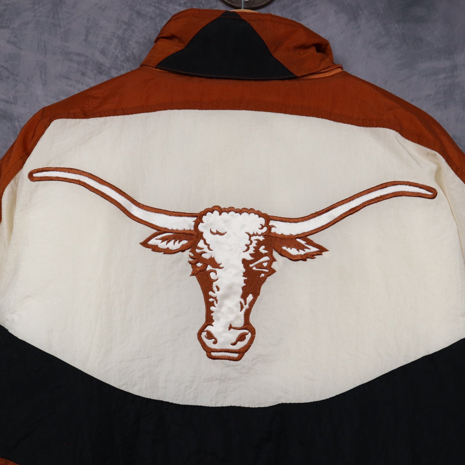 90s Burnt Orange Texas Longhorns Apex One Puffer Jacket 5916