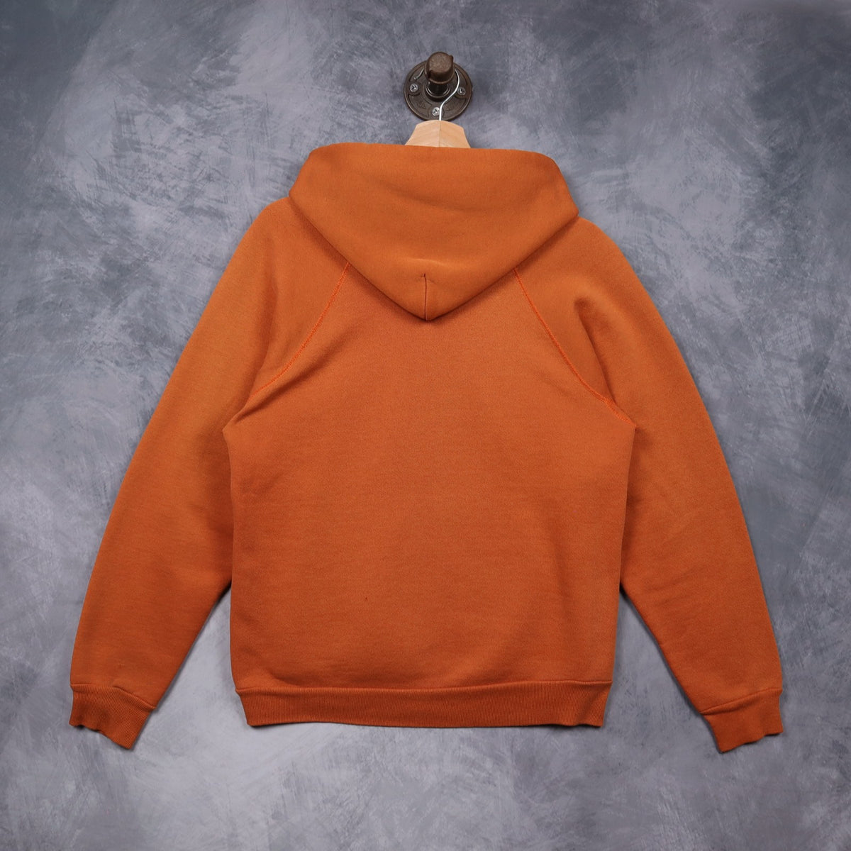 90s Burnt Orange Texas Hoodie 5621