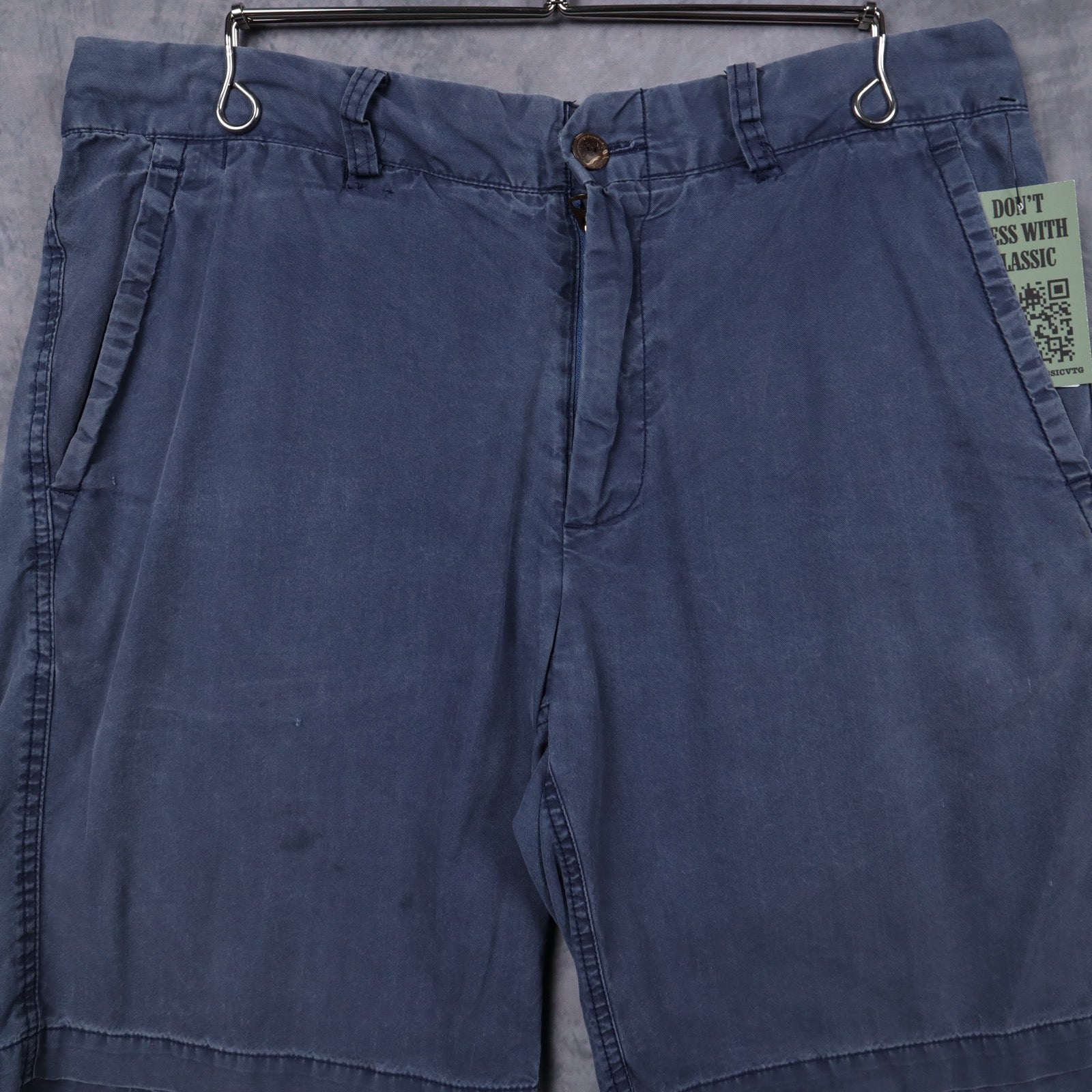 Early 2000s Faded Navy Polo Ralph Lauren Chino Shorts 5203