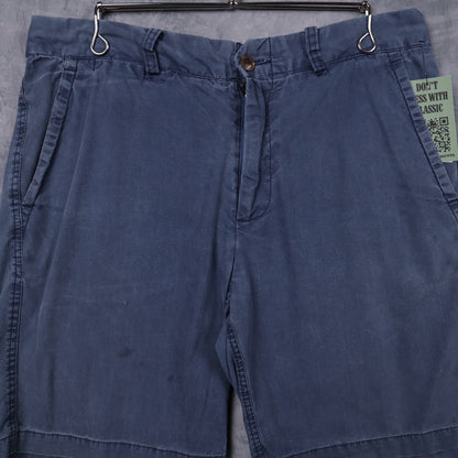 Early 2000s Faded Navy Polo Ralph Lauren Chino Shorts 5203
