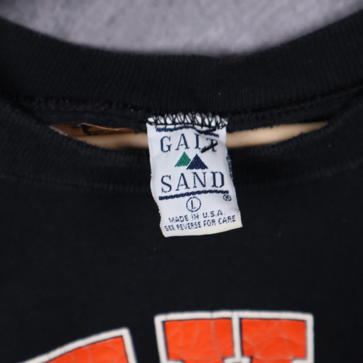 90s Black University of Texas Crewneck Sweatshirt 5722