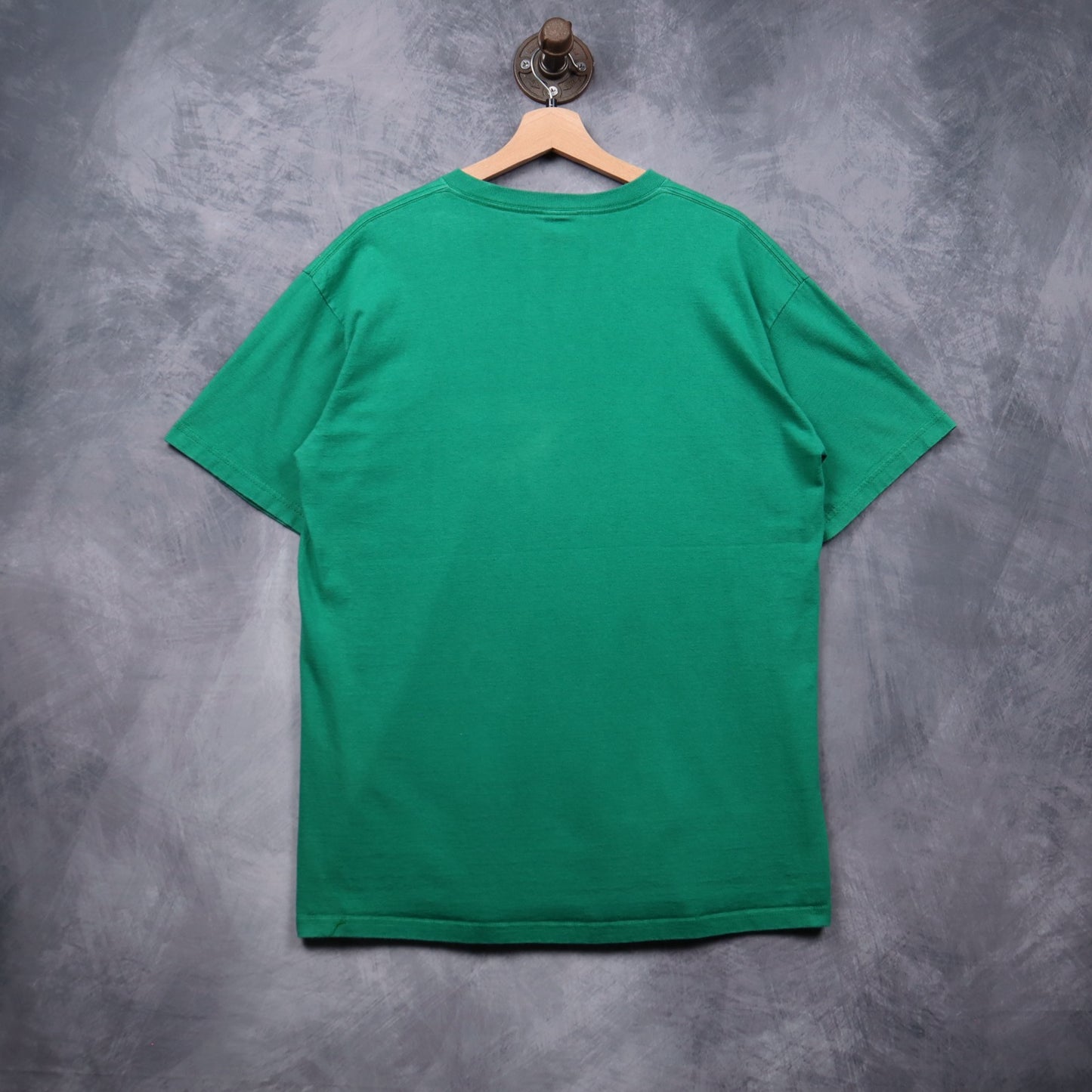 90s Green Stussy Funky Fresh Gear Shirt 4979