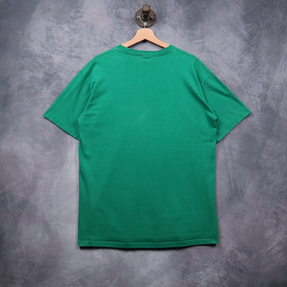 90s Green Stussy Funky Fresh Gear Shirt 4979