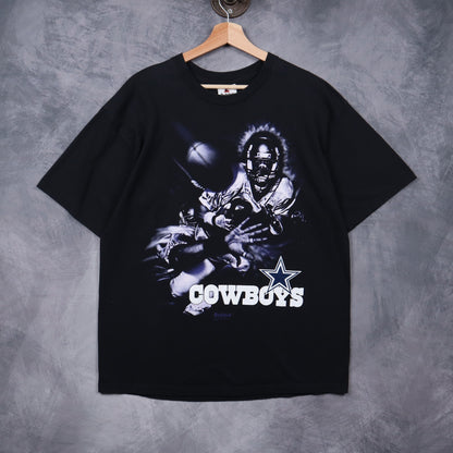 00s Black Dallas Cowboys Riddell Shirt 6736