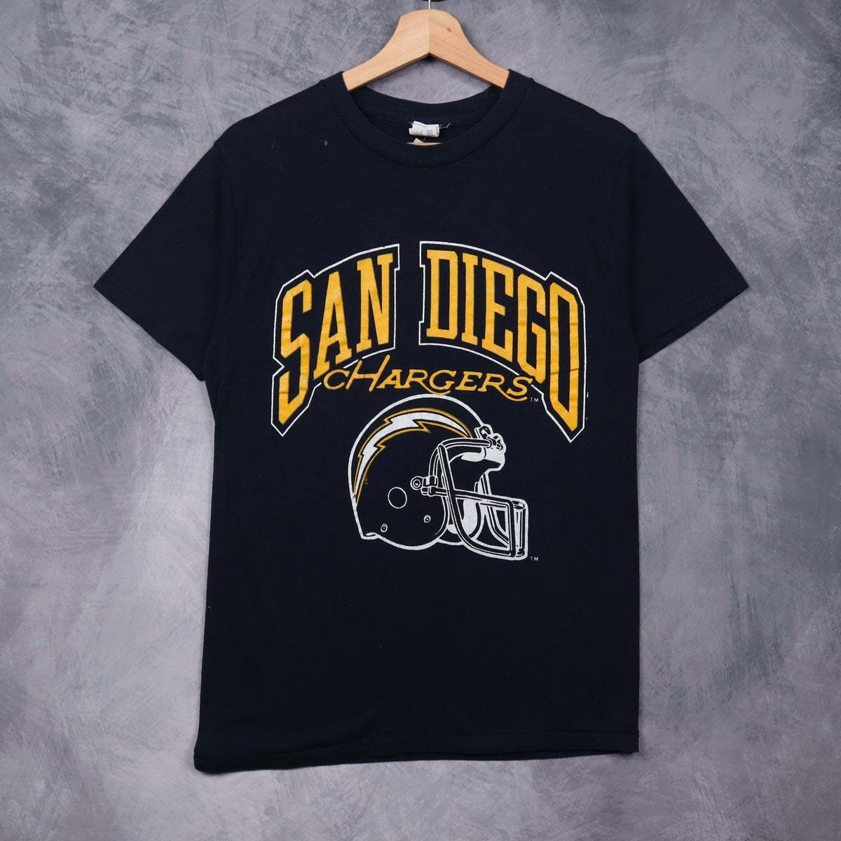 90s Navy Blue San Diego Chargers Shirt 6595