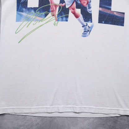 Early 2000s White Dirk Nowitzki Dallas Mavericks Shirt 5602