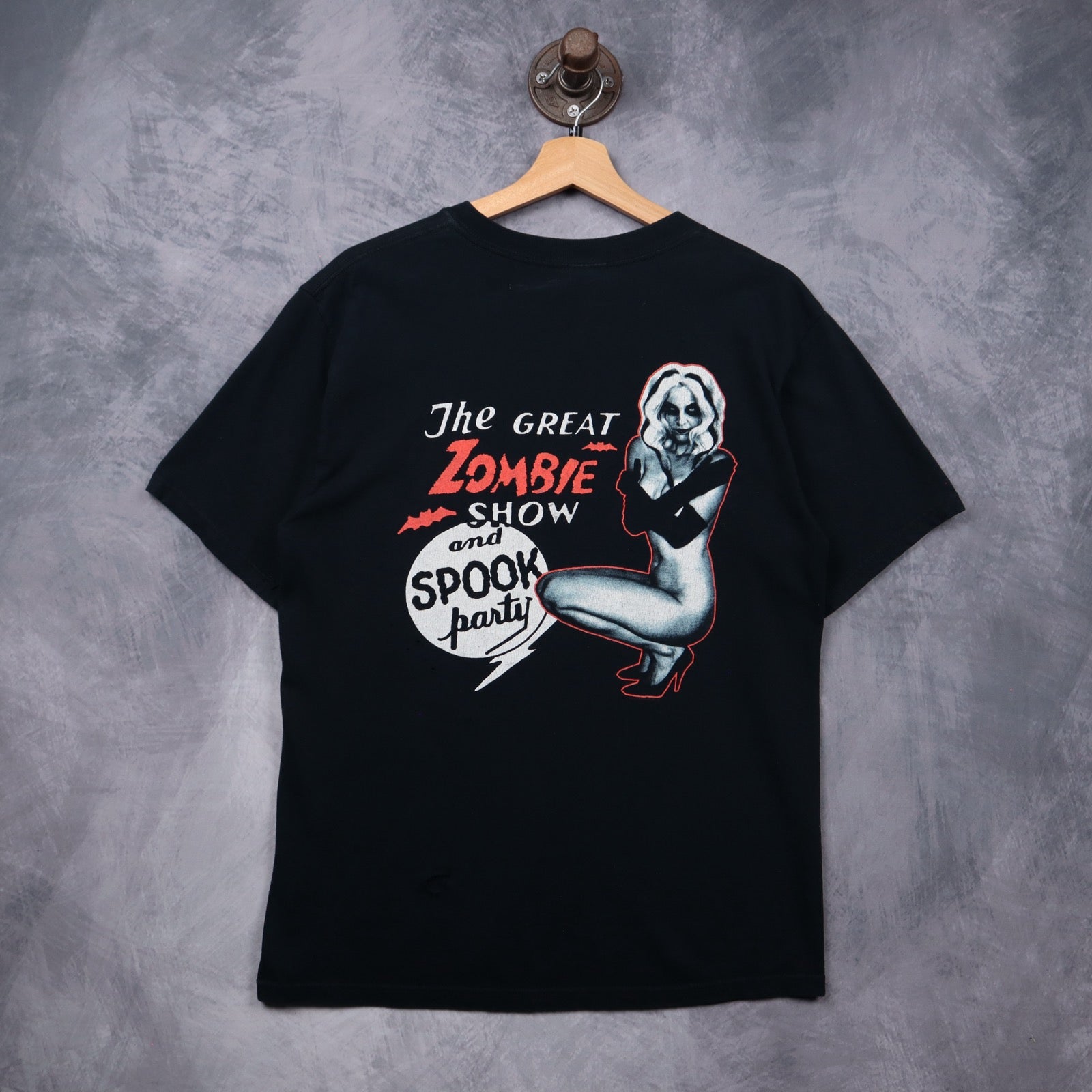 Early 2000s Black Rob Zombie Spooks-A-Poppin Shirt 5582