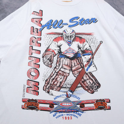 1993 White Montreal NHL All-Star Game Shirt 4923
