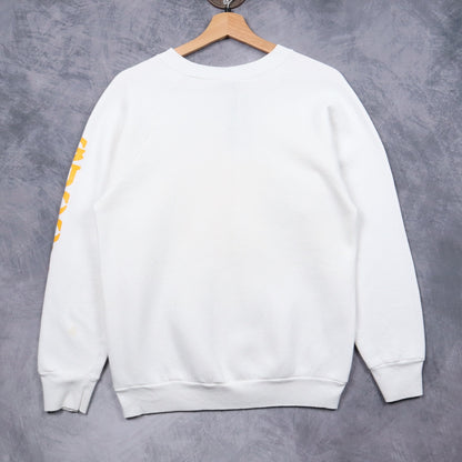 90s White Gucci Bootleg Crewneck Sweatshirt 5108