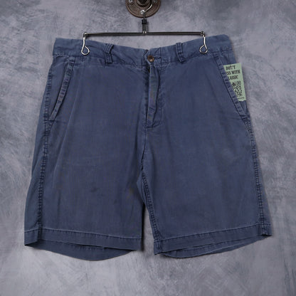 90s Faded Navy Blue Polo Ralph Lauren Chino Shorts 5203