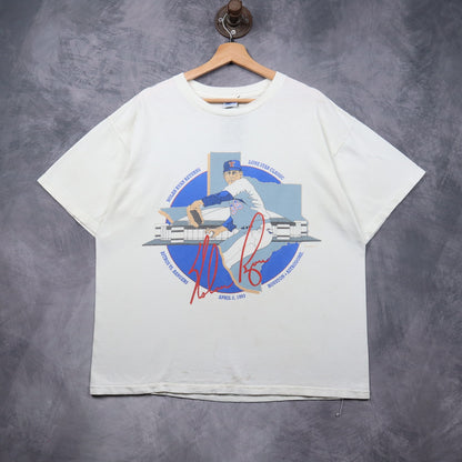 1993 White Nolan Ryan Lone Star Classic Shirt 5598