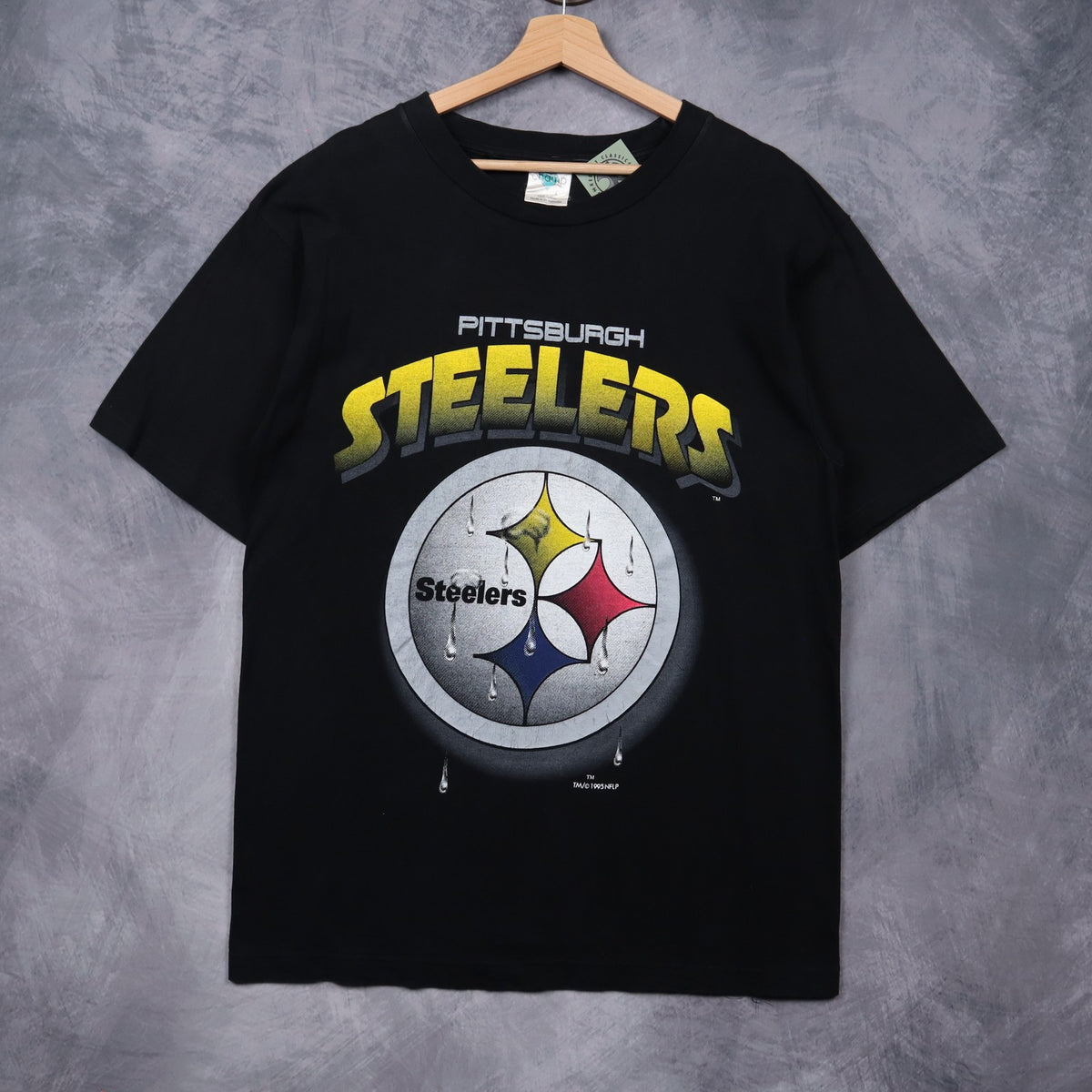 1995 Black Pittsburgh Steelers Shirt 6763