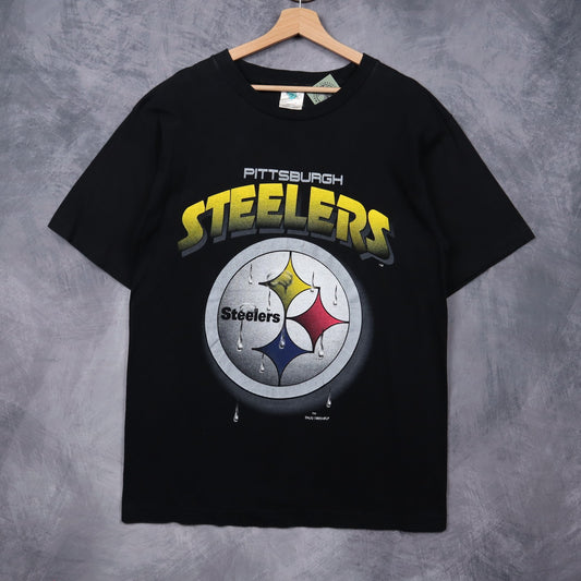 1995 Black Pittsburgh Steelers Shirt 6763