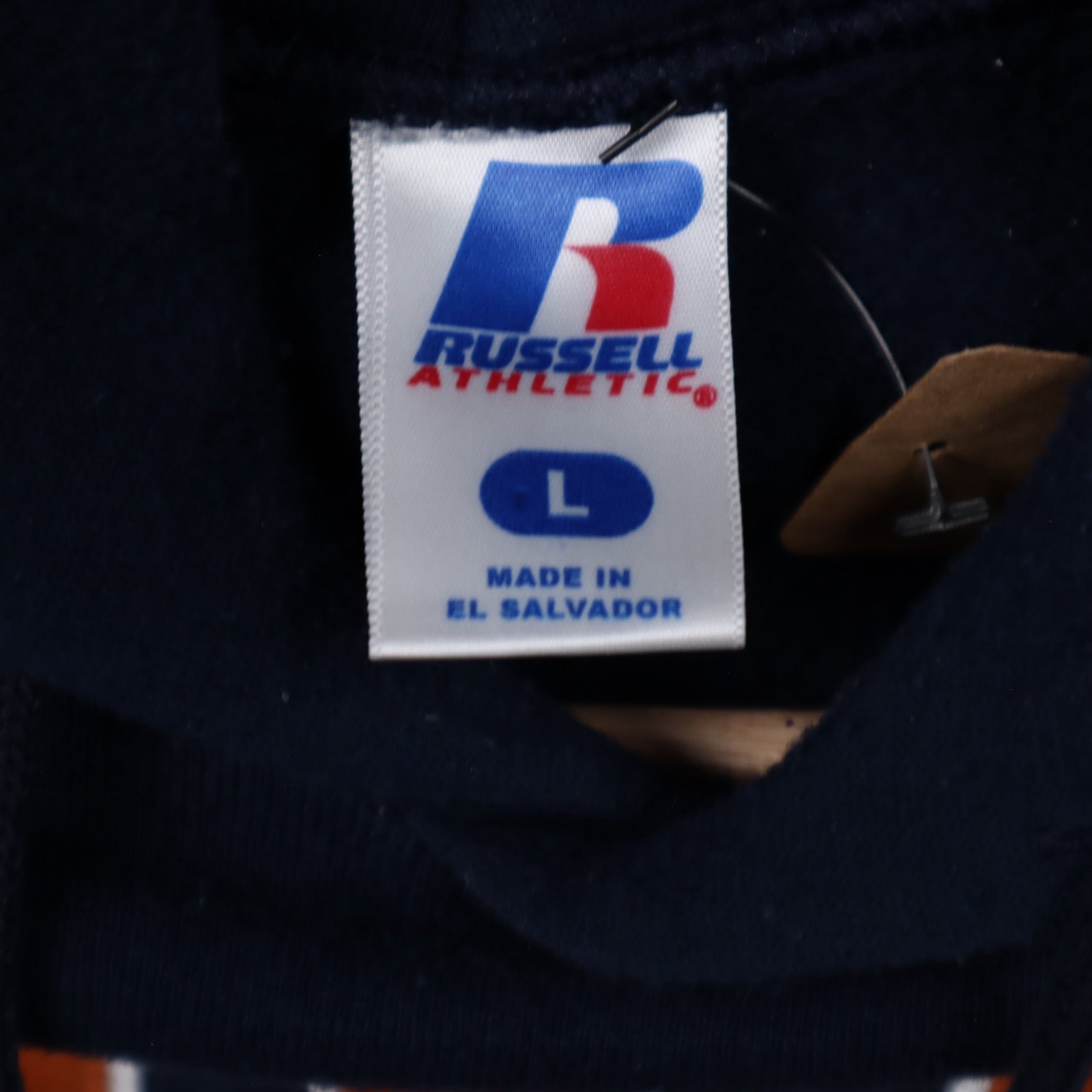 00s Navy Blue Texas Russell Athletic Hoodie 5630