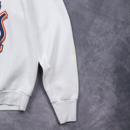 1999 White Denver Broncos Super Bowl Champs Crewneck Sweatshirt 6440