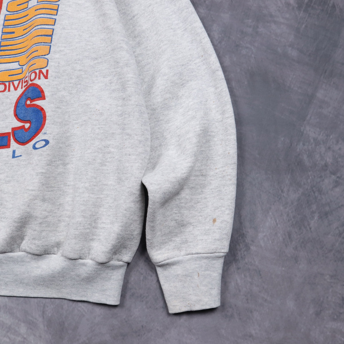 1990 Grey Buffalo Bills AFC Eastern Champs Crewneck Sweatshirt 6467