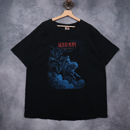 90s Black Skinny Puppy Death On Pale Horse Shirt 4966