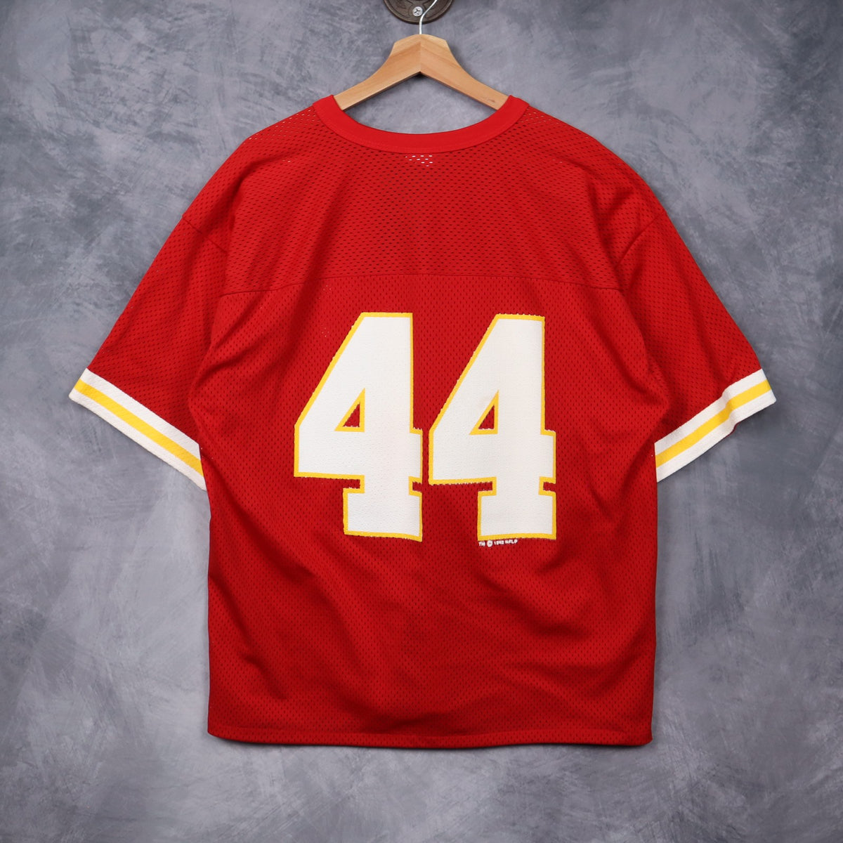 1992 Red NFL #44 Mesh Jersey 6563