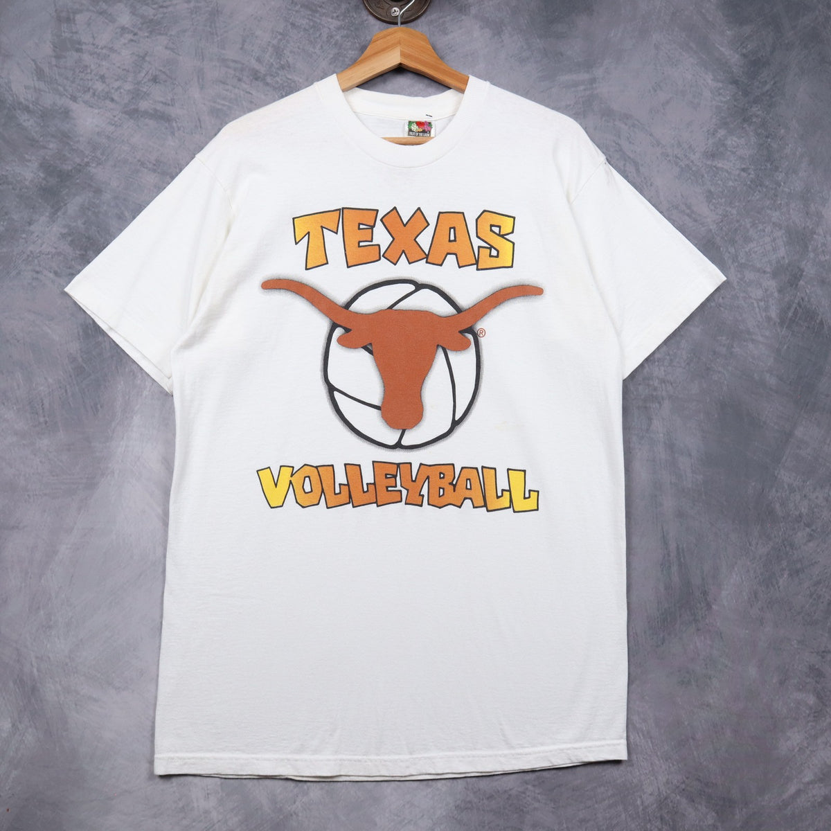 1998 White Texas Longhorns Volleyball Regional Finalist Shirt 5759