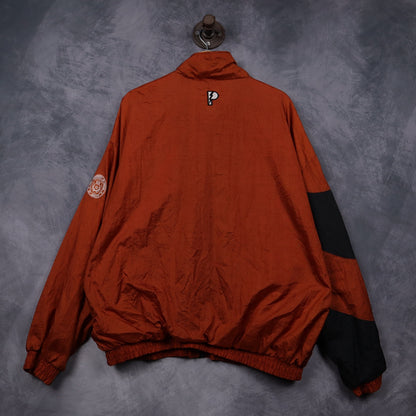 90s Burnt Orange Texas Longhorns Pro Player Windbreaker Jacket 5938
