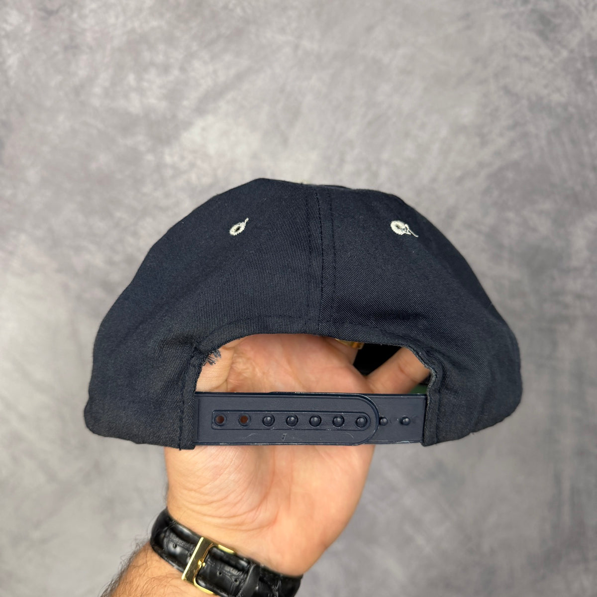 90s Navy Blue Dallas Cowboys Snapback Hat 6889