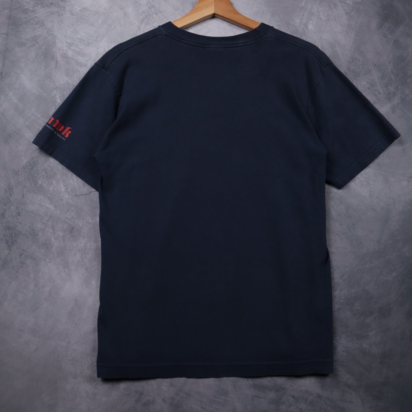 00s Navy Blue Hawk Skateboarding Apparel Shirt 4648