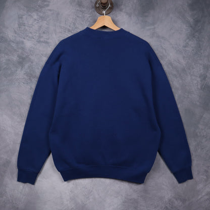 90s Navy Blue Dallas Cowboys Aikman Crewneck Sweatshirt 6588