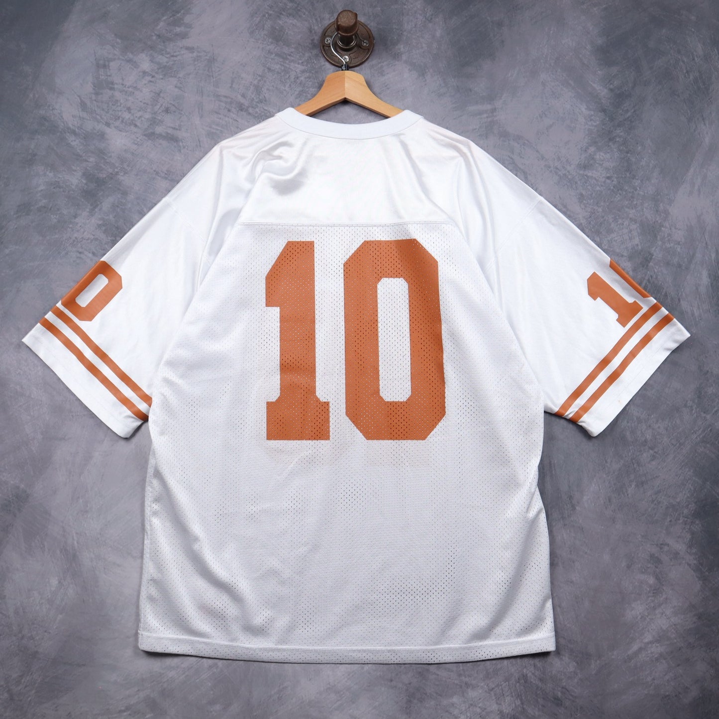 00s White Texas Longhorns Nike Rose Bowl #10 Football Jersey 5816