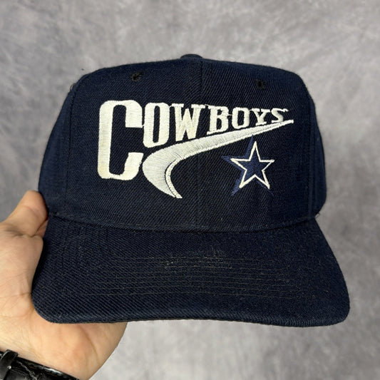 90s Navy Blue Dallas Cowboys Snapback Hat 6867