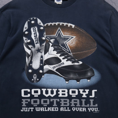 1996 Navy Blue Dallas Cowboys Football Shirt 6653
