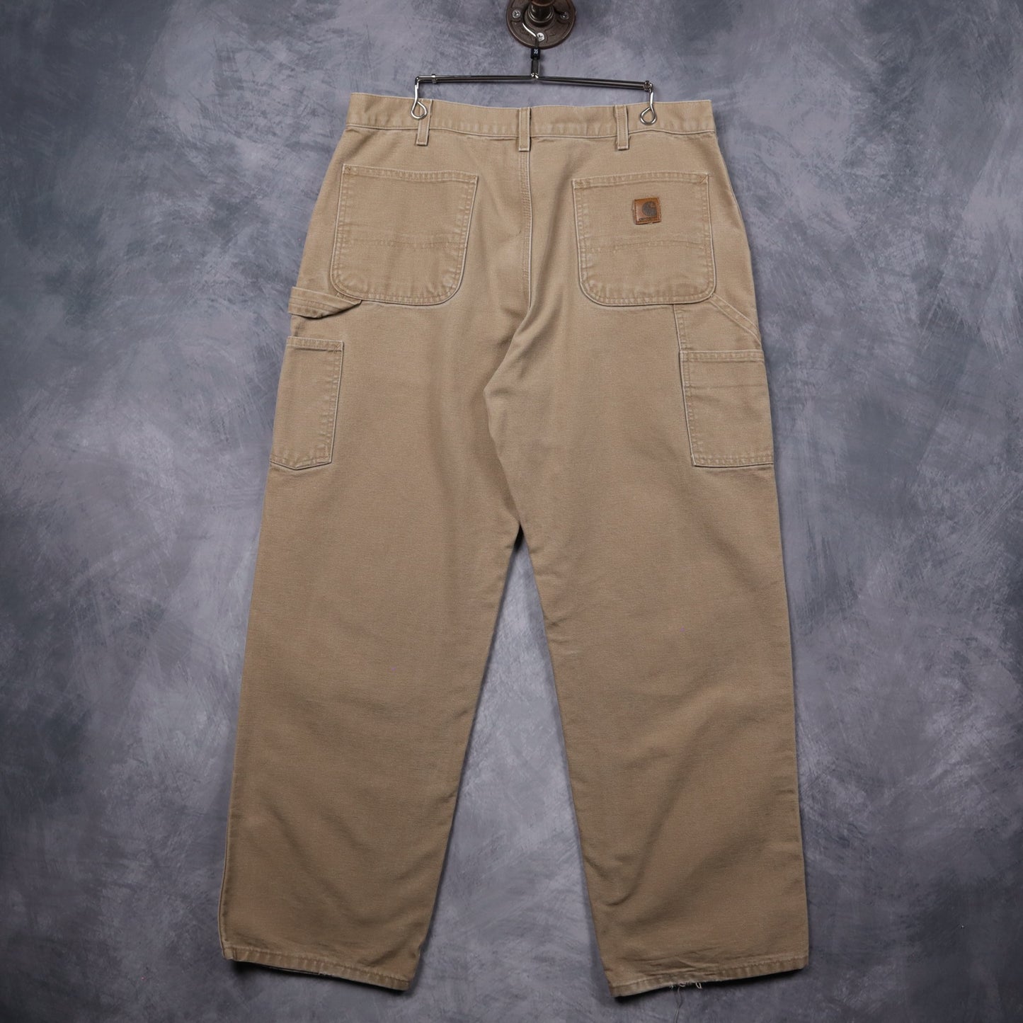 Early 2000s Tan Carhartt Dungaree Fit Carpenter Pants 5223