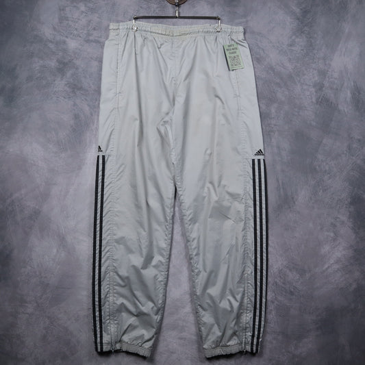 Early 00s Light Grey Adidas Track Pants 5230