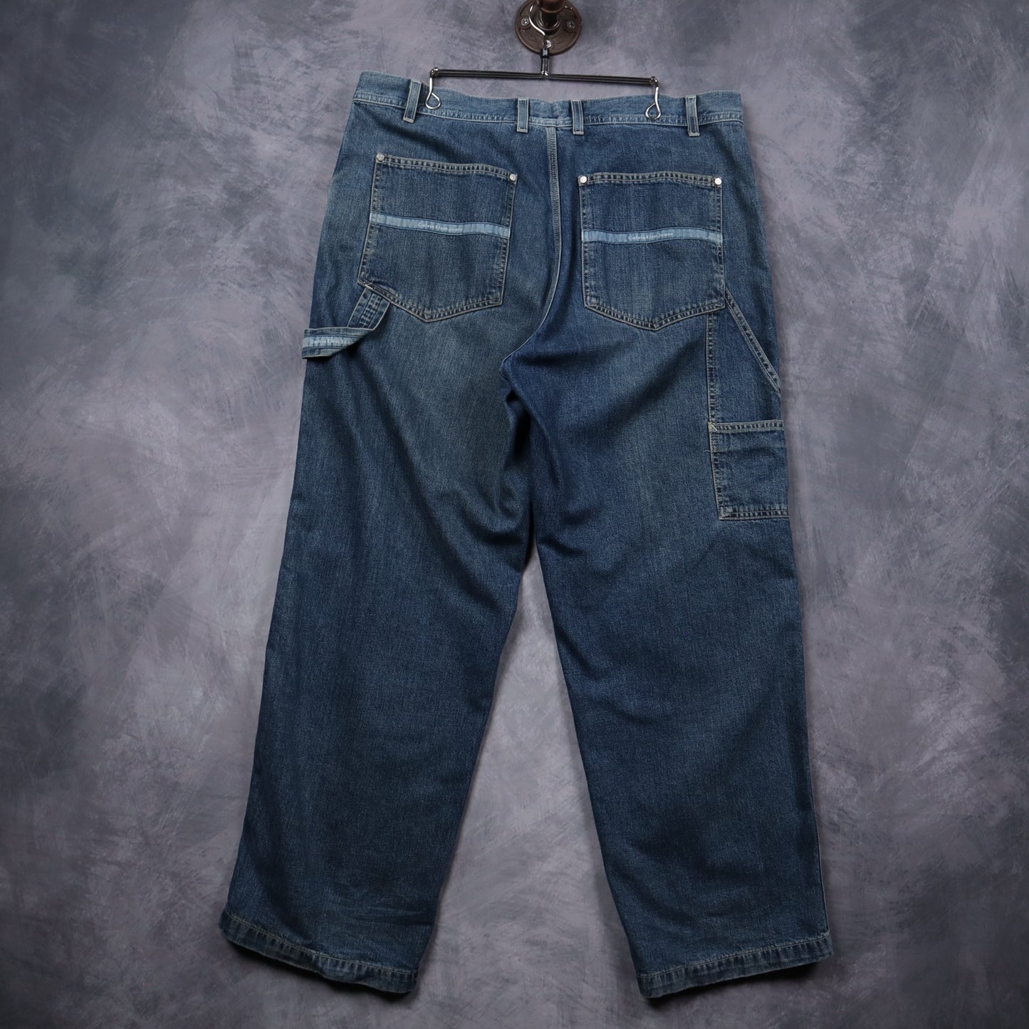 90s Blue Calvin Klein Jeans Carpenter Denim Jeans 5265