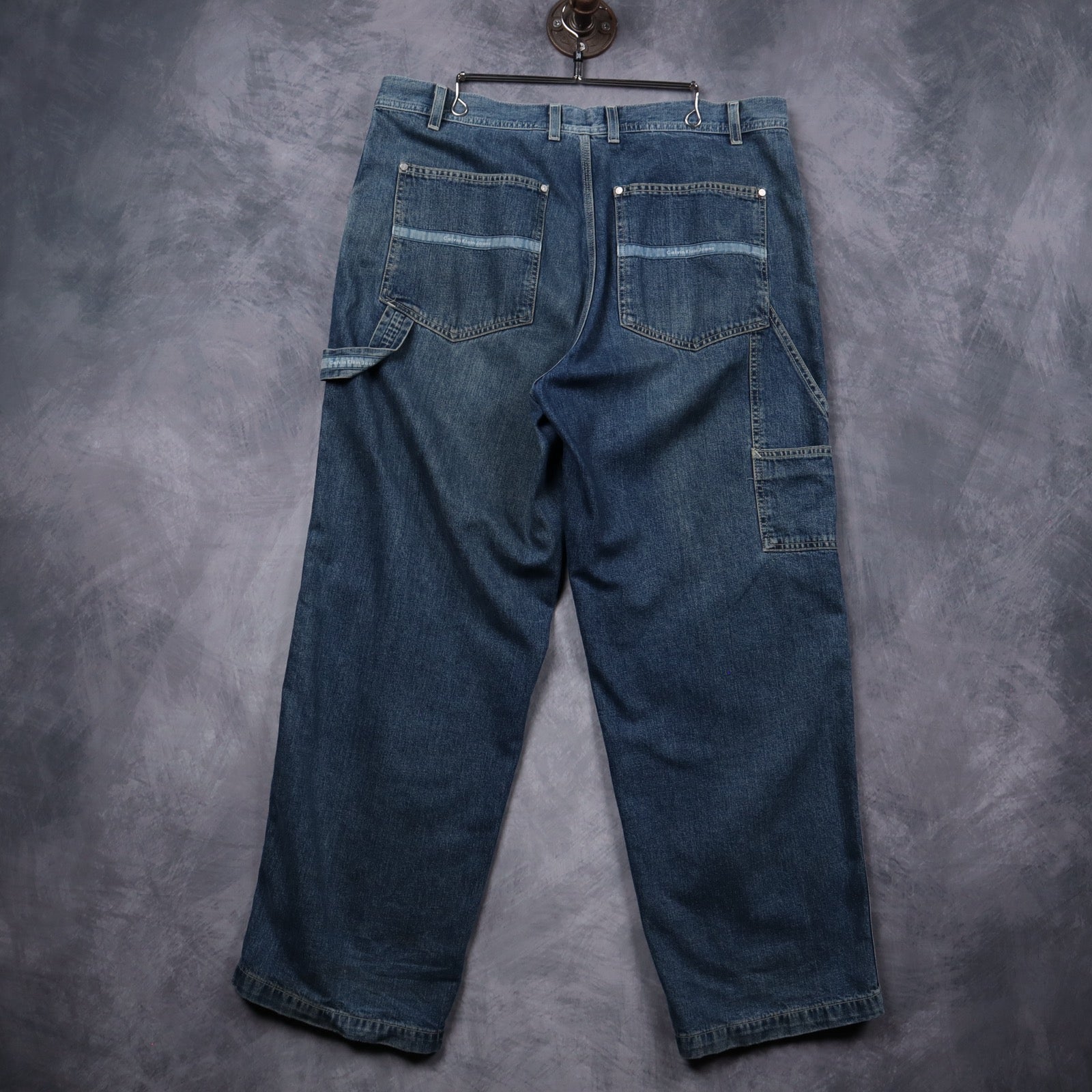 90s Blue Calvin Klein Jeans Carpenter Denim Jeans 5265