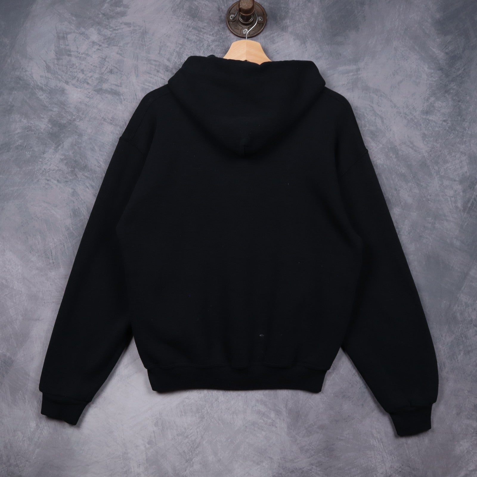 00s Black Texas Longhorns Russell Athletic Hoodie 5629