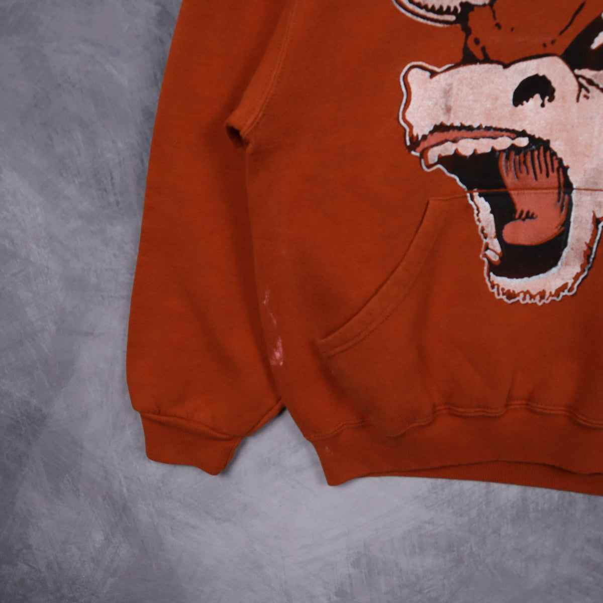 90s Burnt Orange Texas Longhorns Hoodie 5677