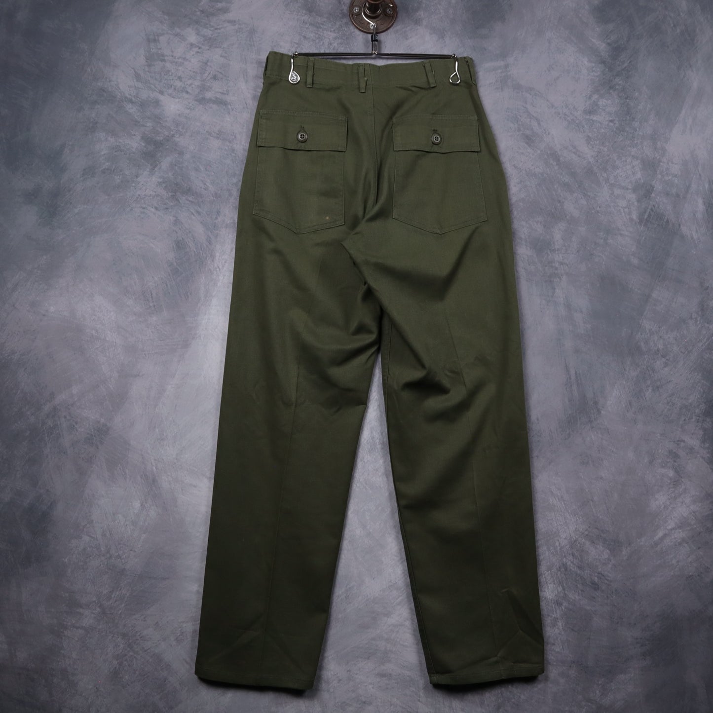 70s Olive Green US Military OG-107 Fatigue Pants 5252