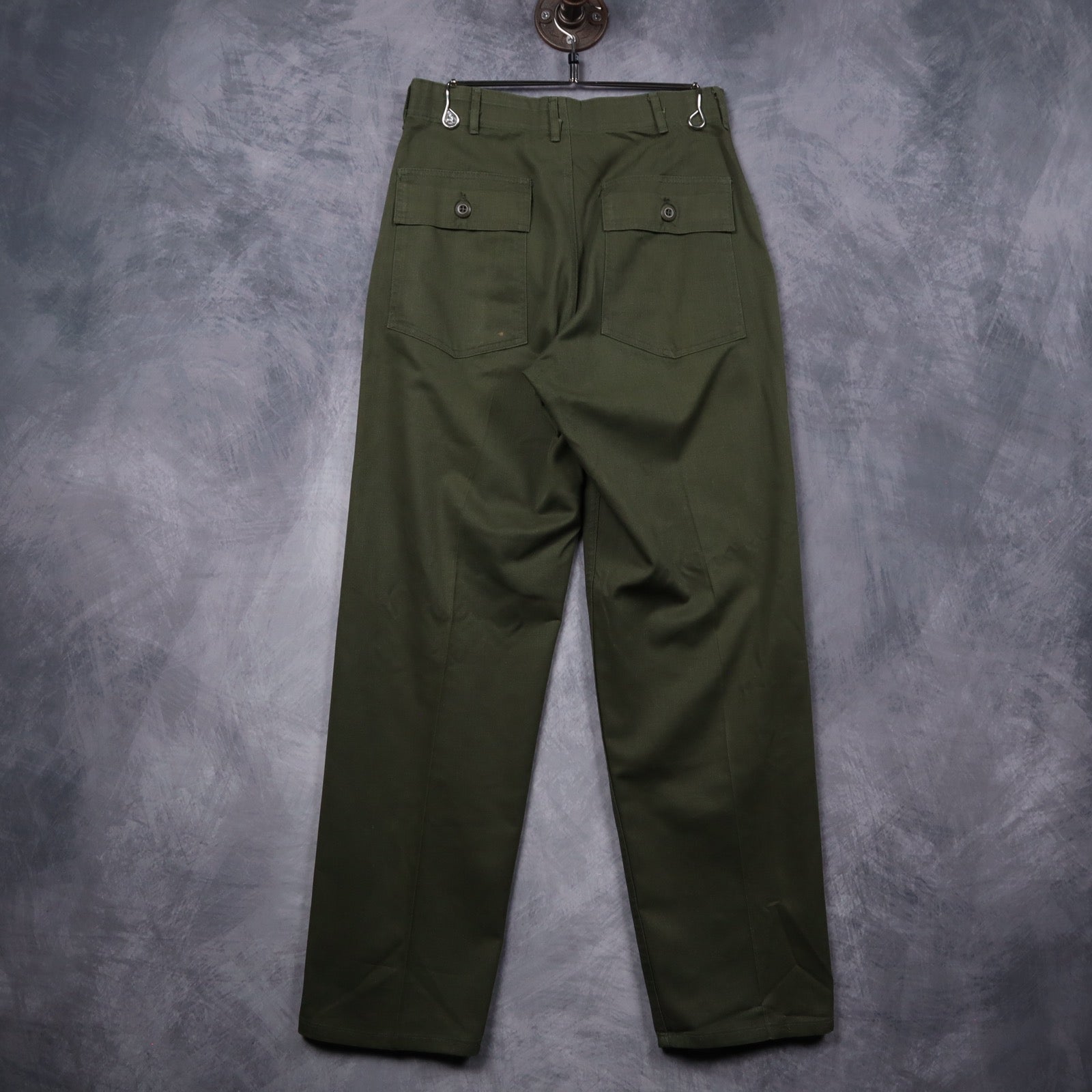 70s Olive Green US Military OG-107 Fatigue Pants 5252