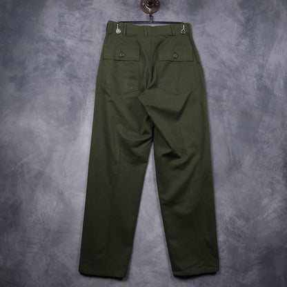 70s Olive Green US Military OG-107 Fatigue Pants 5252